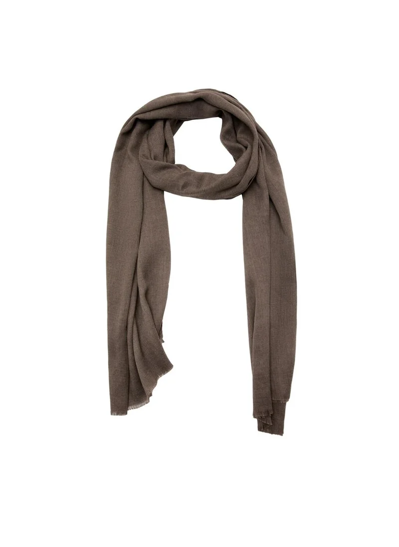 مانجو Frayed edge scarf
